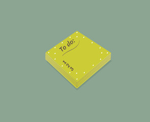 Paper records light mustard with white hearts and the words 