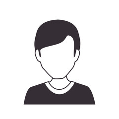 human avatar man isolated icon vector illustration design