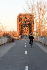 A bike ride through time