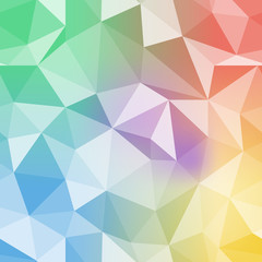 Fototapeta premium Brilliant pattern. Diamond triangle vector background.