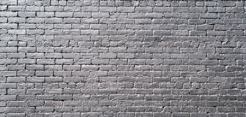 Fototapety  brick wall background painted silver
