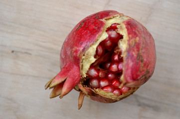 pomegranate beans