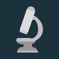 microscope device isolated icon vector illustration design