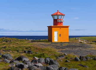 Leuchtturm Öndverðarnis auf der Halbinsel Snæfellsnes auf Island