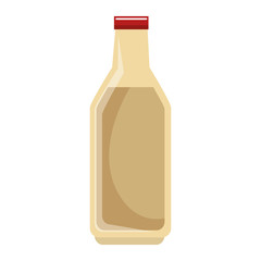 milk bottle isolated icon vector illustration design