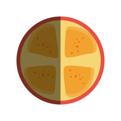 fresh fruit isolated icon vector illustration design