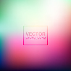 Abstract colorful blurred vector backgrounds. 