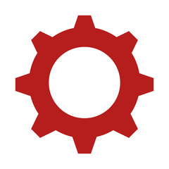 gear setting isolated icon vector illustration design