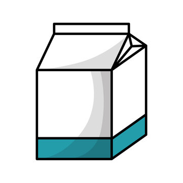 milk box carton isolated icon vector illustration design