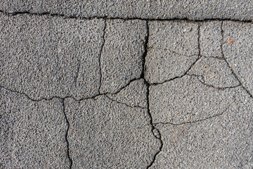 Obraz premium Strassenschäden