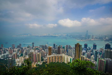 Fototapeta premium Hong Kong in the morning