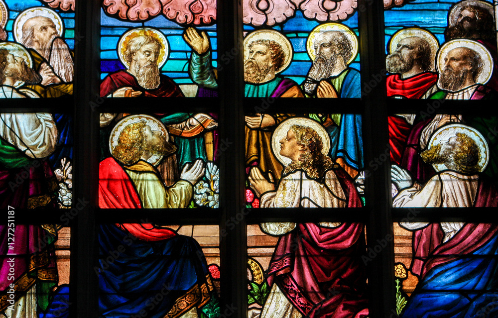 Wall mural Stained Glass - The Twelve Apostles