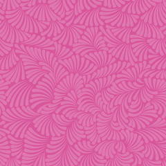 Simple and beautiful seamless pattern for design , pink wallpaper with swirls