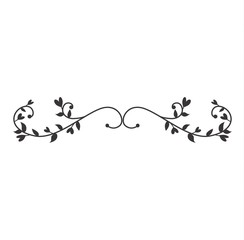 Decorative vintage elements vector illustration.