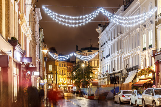 Christmas Lights 2016 In Covent Garden, London