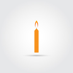 Candle icon - Vector 
