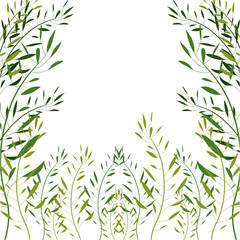 Tropical leaves icon. Nature plant  botany summer and natural theme. Vector illustration