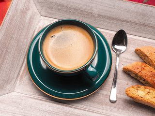 Delicious cup of espresso