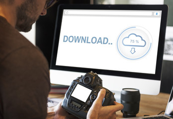Download Internet Connection Sharing Networking Concept