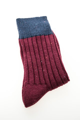 Pair of sock isolated