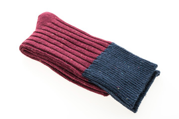 Pair of sock isolated
