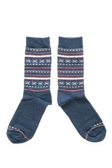 Pair of sock isolated