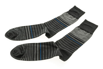 Pair of sock isolated