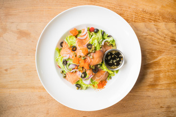 Salmon salad
