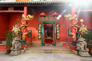 Guan Di Temple in Chinatown. Kuala Lumpur