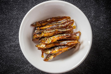 田作りの小魚　 candied dried sardine