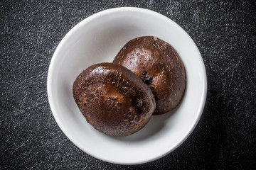 椎茸の煮物　 boiled and seasoned of the shiitake