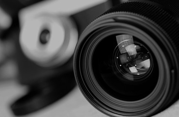 monochrome lens flare object