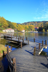mountain in autumn，Jiangxi ，China
