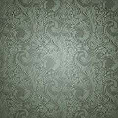 Seamless wallpaper floral pattern