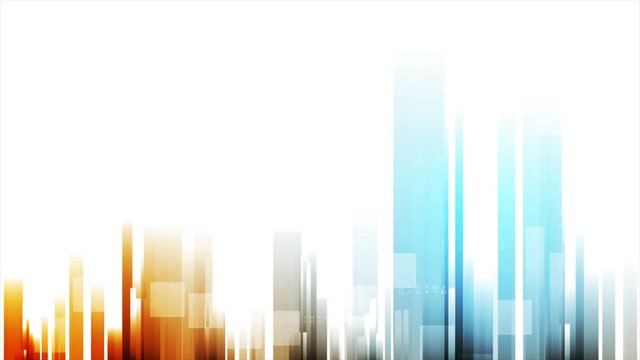 Tech geometric abstract motion design. Video animation Ultra HD 4K 3840x2160