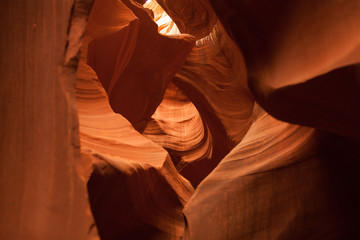 The Upper Antelope Canyon, Page, Arizona, USA