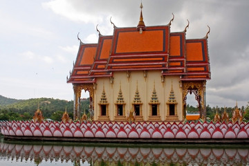 Big Buddha temple and cultural centre PlaiLaem, Samui, Thailand