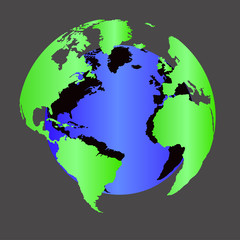 Obraz premium green earth