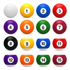 Set of Billiard Balls