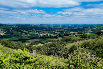 Obraz premium Vallée des Pyrénées