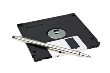 Floppy and pencil