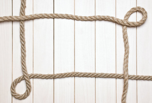 Photo Frame from the rope