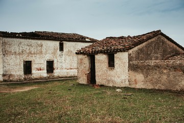 Old house deteriorated