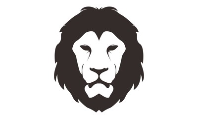 lion head logo template
