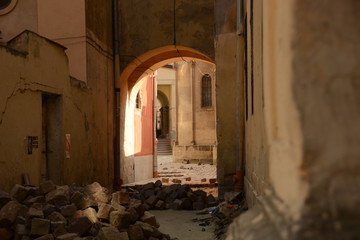 the streets of the old town