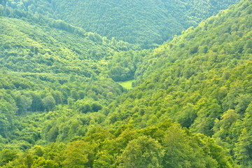 Fototapeta premium beautiful views of the mountains