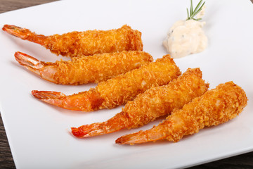 Prawn tempura