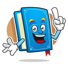 Got an idea Book mascot, Book character, Book cartoon
