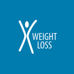 Obraz premium weight loss logo