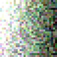 Multicolor square mosaic vector background design
